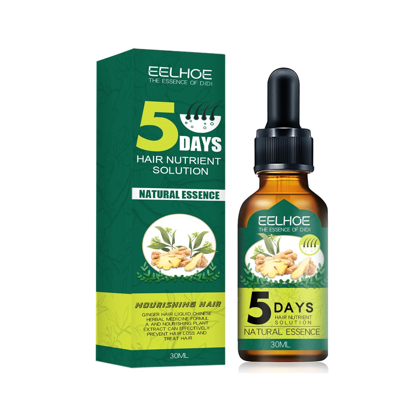 Eelhoe Ginger Hair Care Essential Oil For Frizz Repair