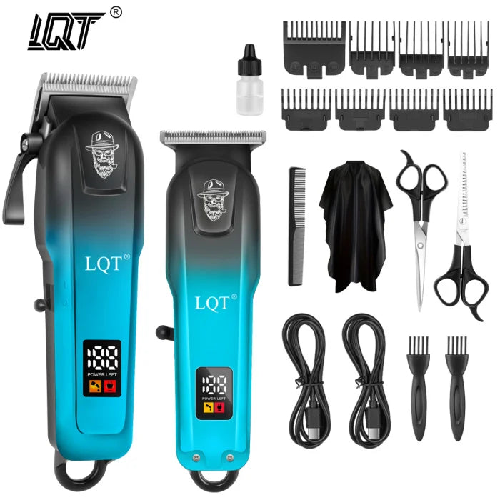 LQT Professional Cordless Hair Clipper And Beard Trimmer Kit