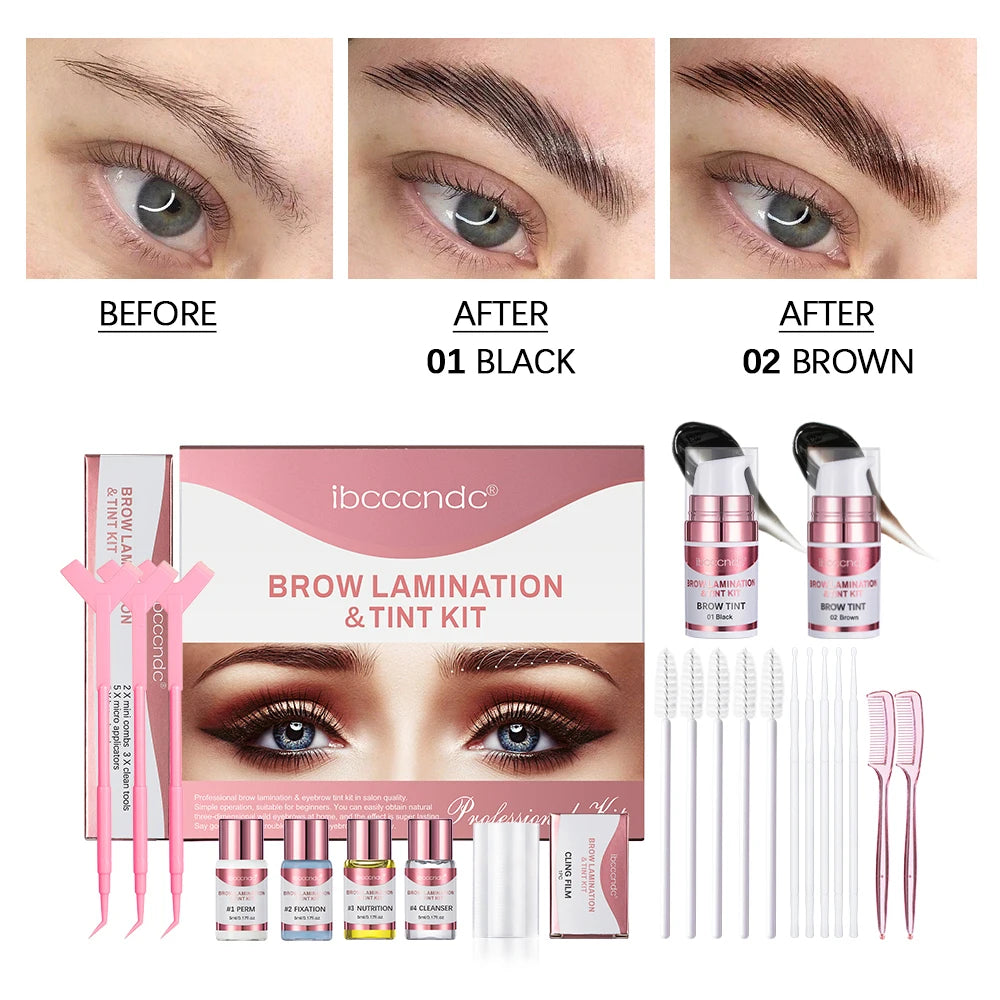 Ibcccndc Semi Permanent Lash Lift Kit Brow Lamination Dye