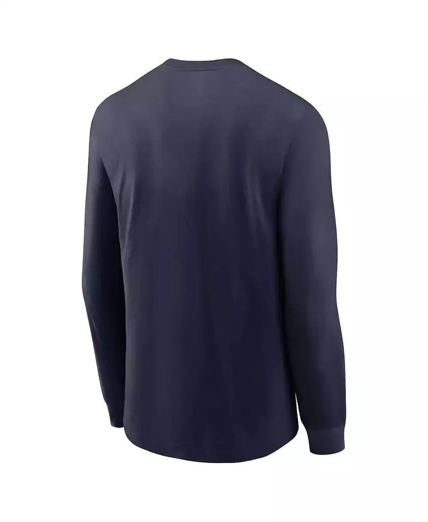 Nike Mens New England Patriots Team Slogan Long Sleeve Shirt