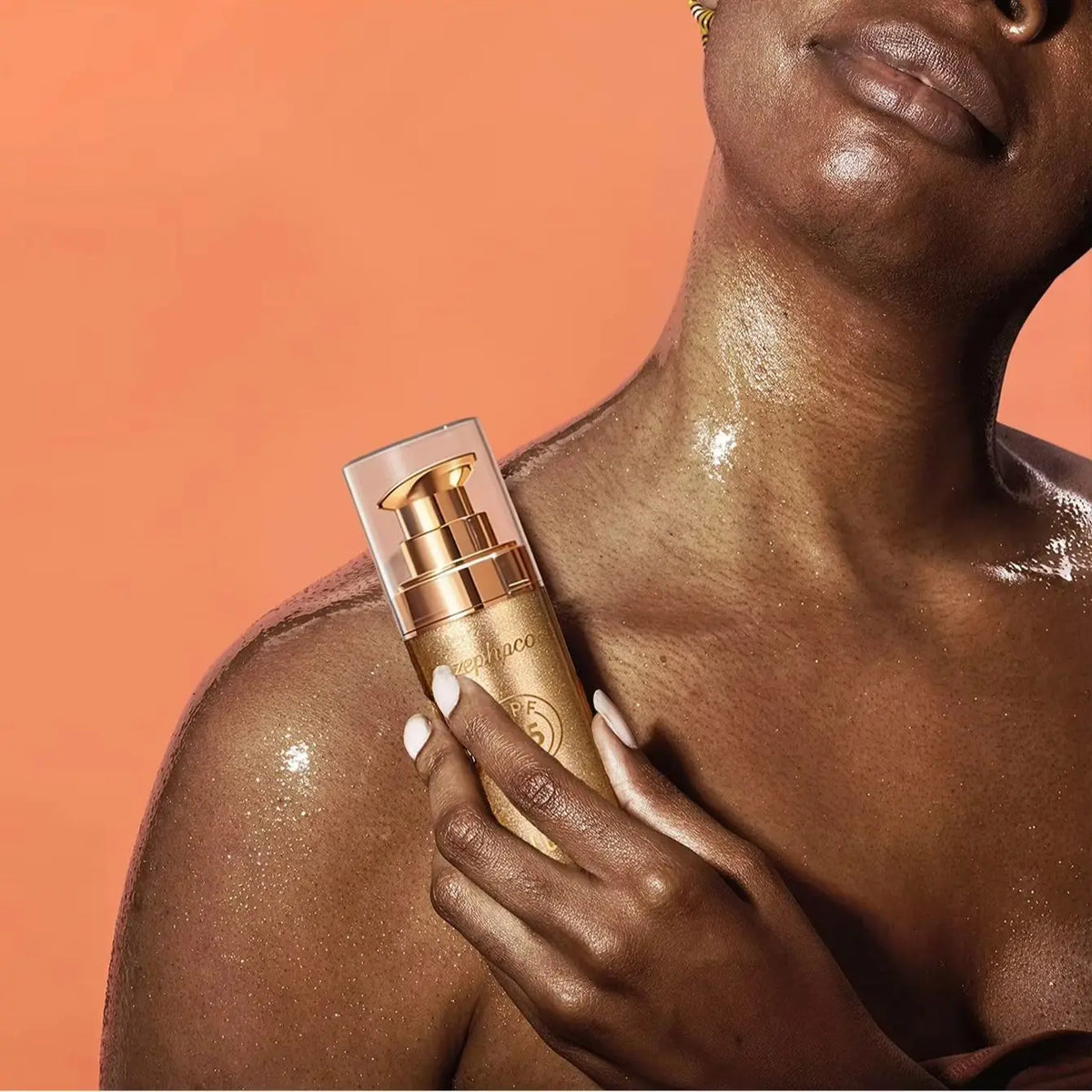 YOCITY Coconut Shimmer Body Oil For Radiant Moisturized Skin