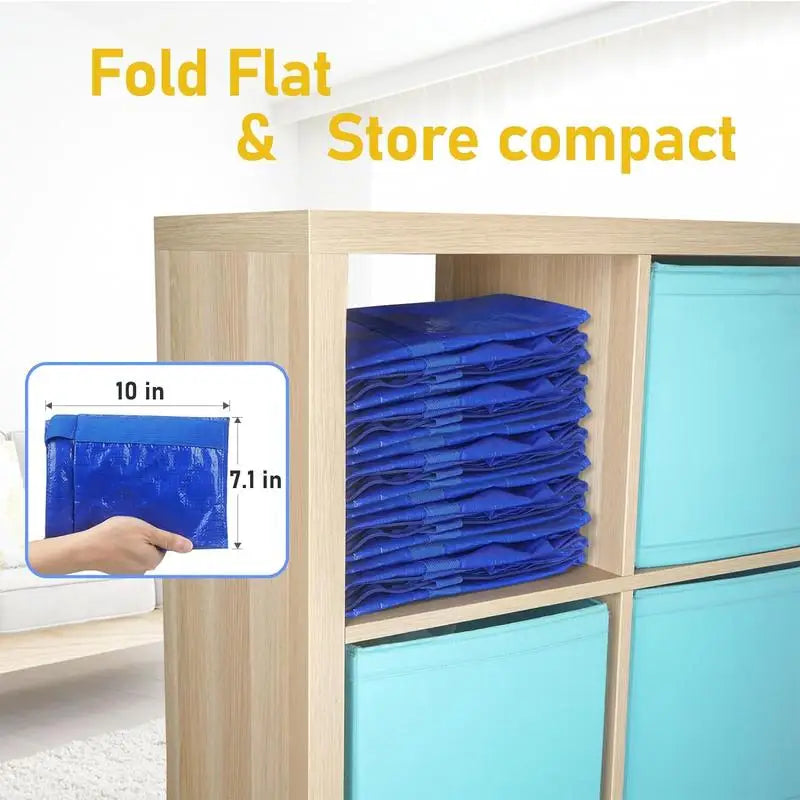 2 Pack Extra Large Moving Bags With Zippers And Handles