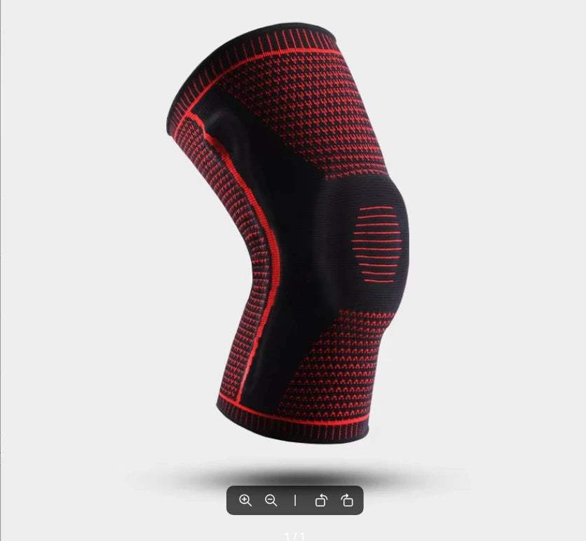 Outdoor Sports Knee Pads Knit For Basketball And Fitness