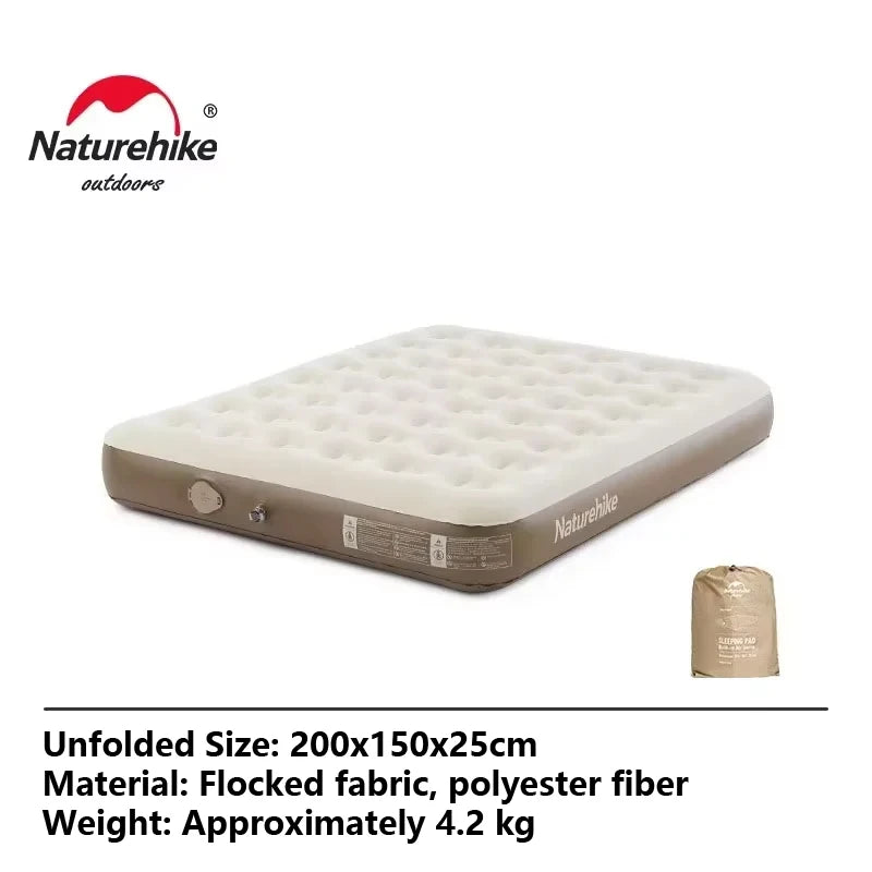 Naturehike Inflatable Air Mattress With Built In Pump For Camping