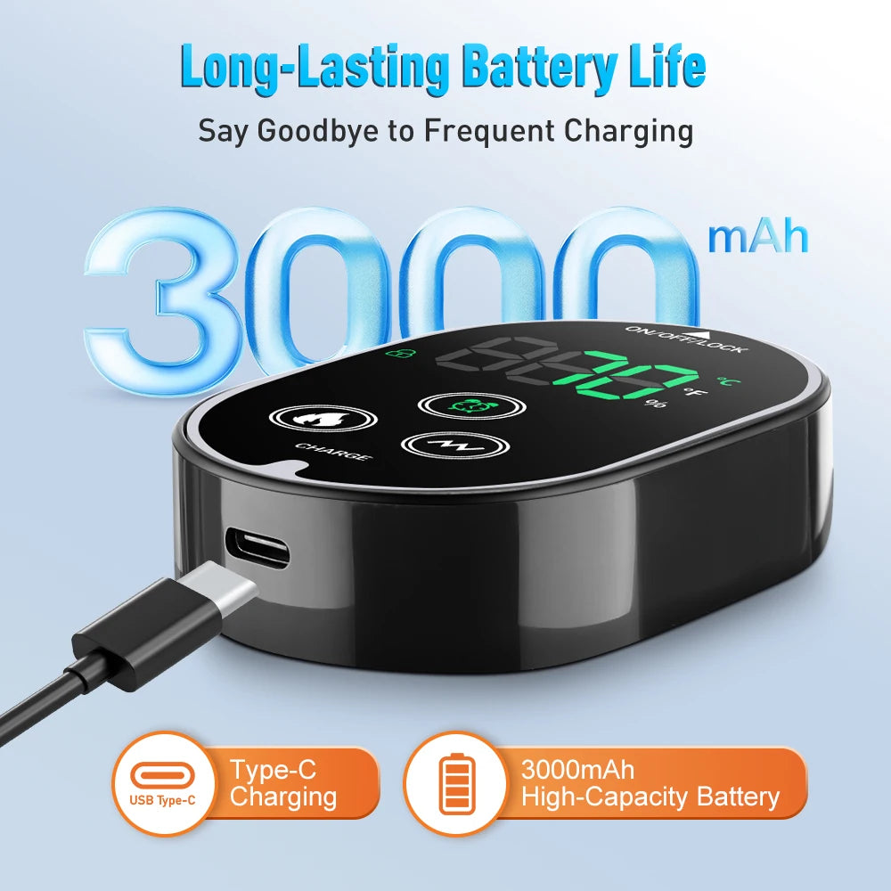 Pastsky Electric Ankle And Wrist Heating Vibration Therapeutic Massager