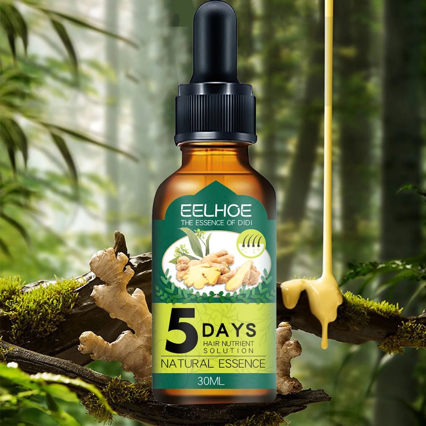 Eelhoe Ginger Hair Care Essential Oil For Frizz Repair