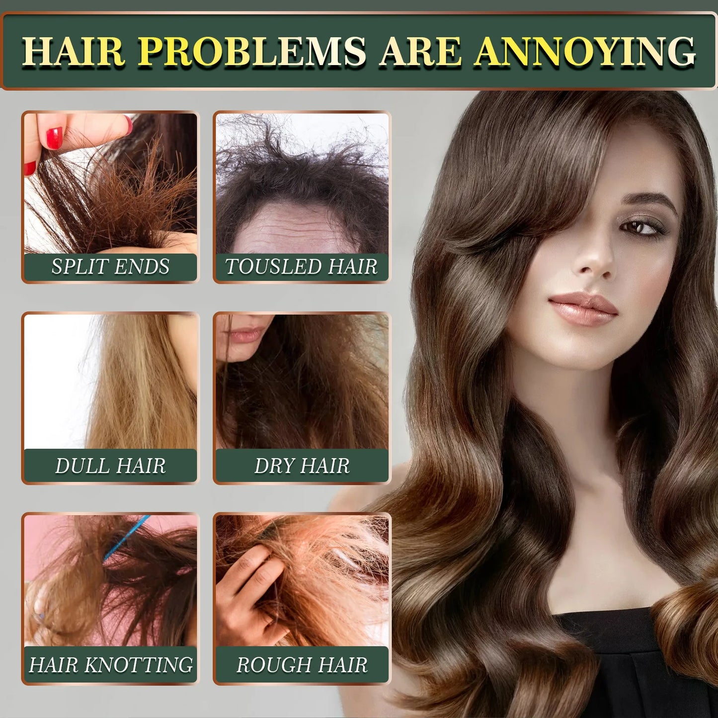 Eelhoe Ginger Hair Care Essential Oil For Frizz Repair
