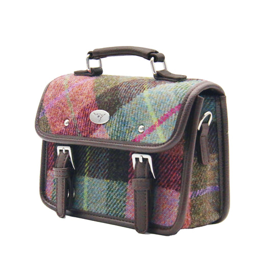 Glen Appin Harris Tweed Bervie Ladies Mini Satchel Purse