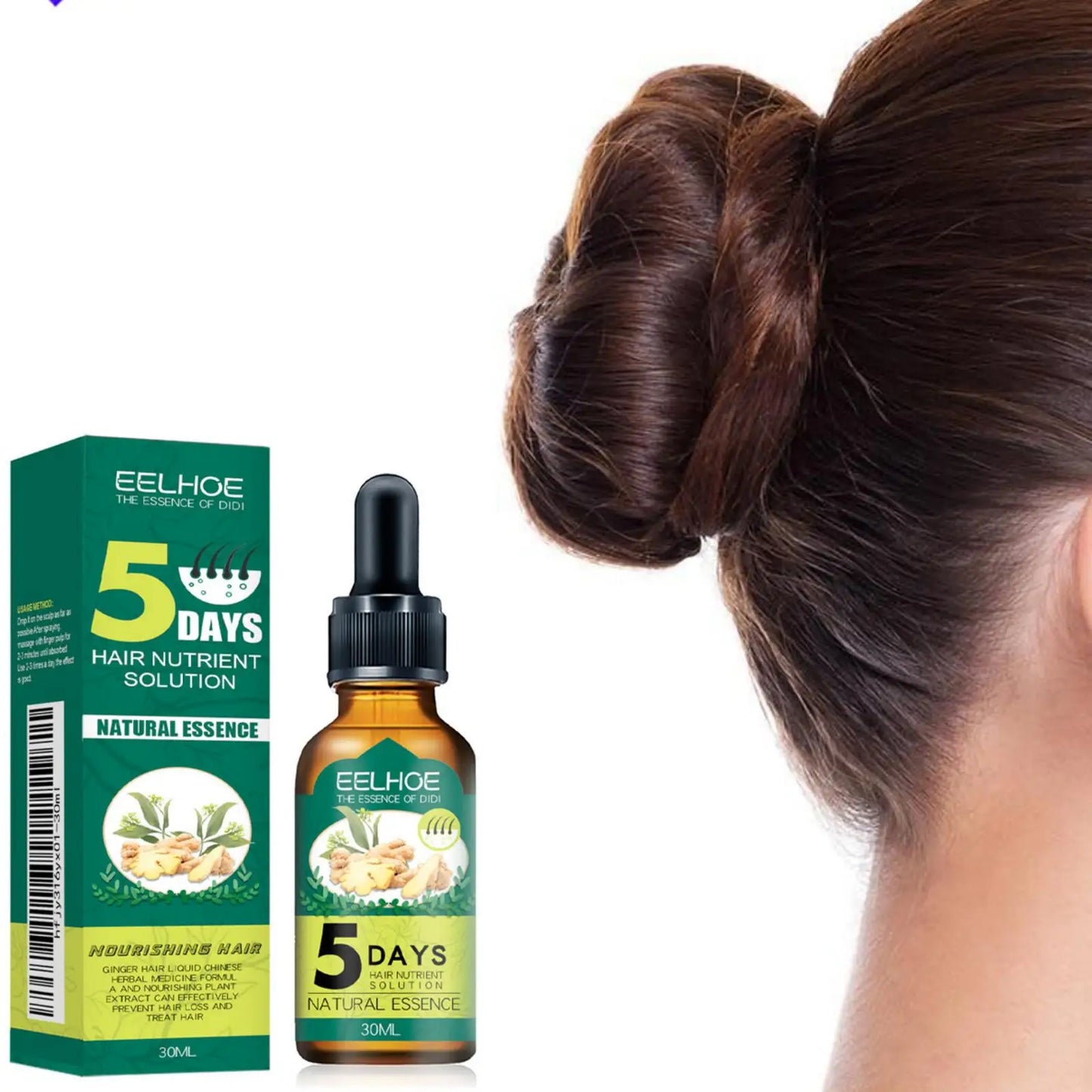 Eelhoe Ginger Hair Care Essential Oil For Frizz Repair