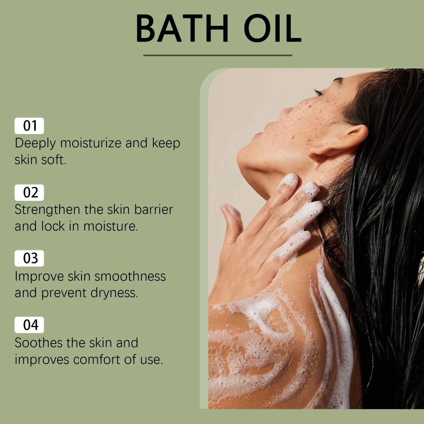 Eelhoe Bubble Bath Essential Oil Nourishing Cleansing For Daily Care