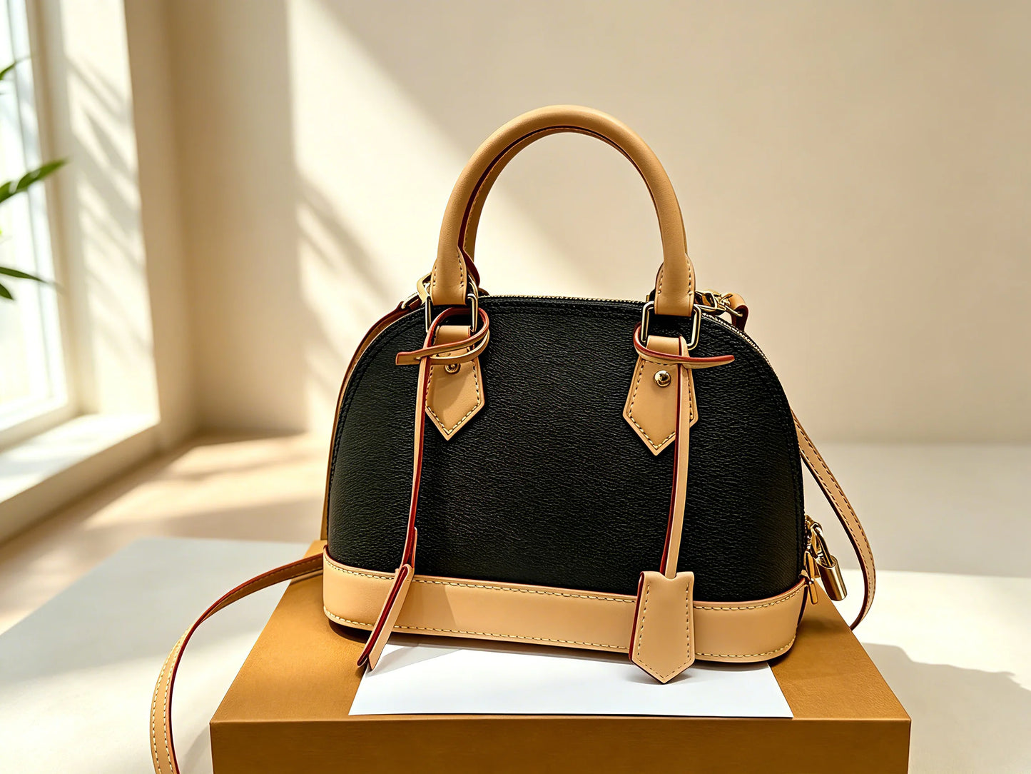 PVC Women's Elegant Multifunctional Shoulder Crossbody Bag