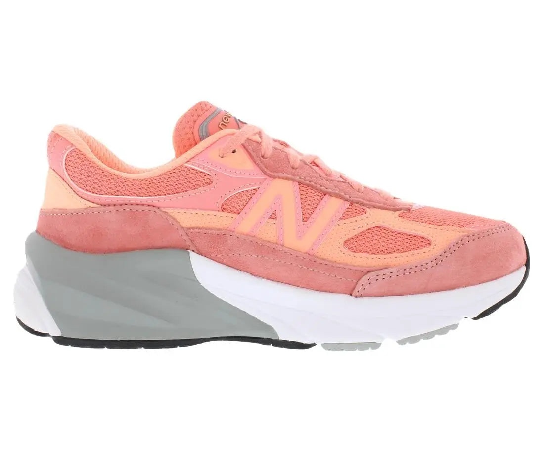 New Balance Girls 990 V6 Premium Casual Running Sneakers