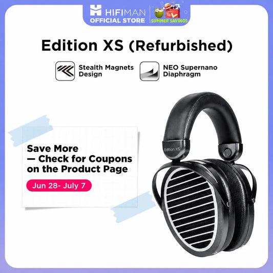 Hifiman Edition XS Open Back Planar Magnetic Headphones
