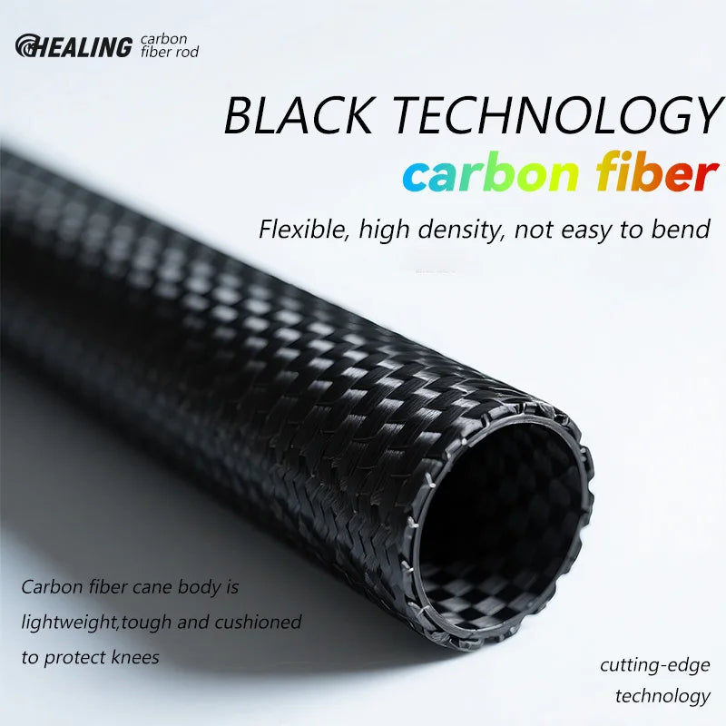 Okhealing Carbon Fiber Antishock Trekking Poles For Outdoor Hiking