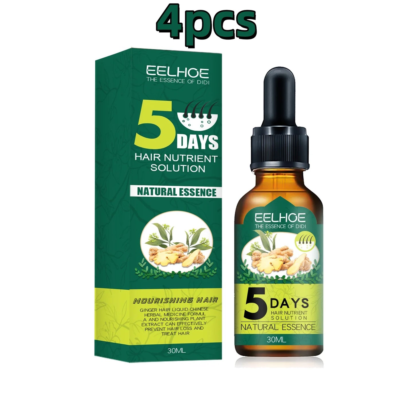 Eelhoe Ginger Hair Care Essential Oil For Frizz Repair