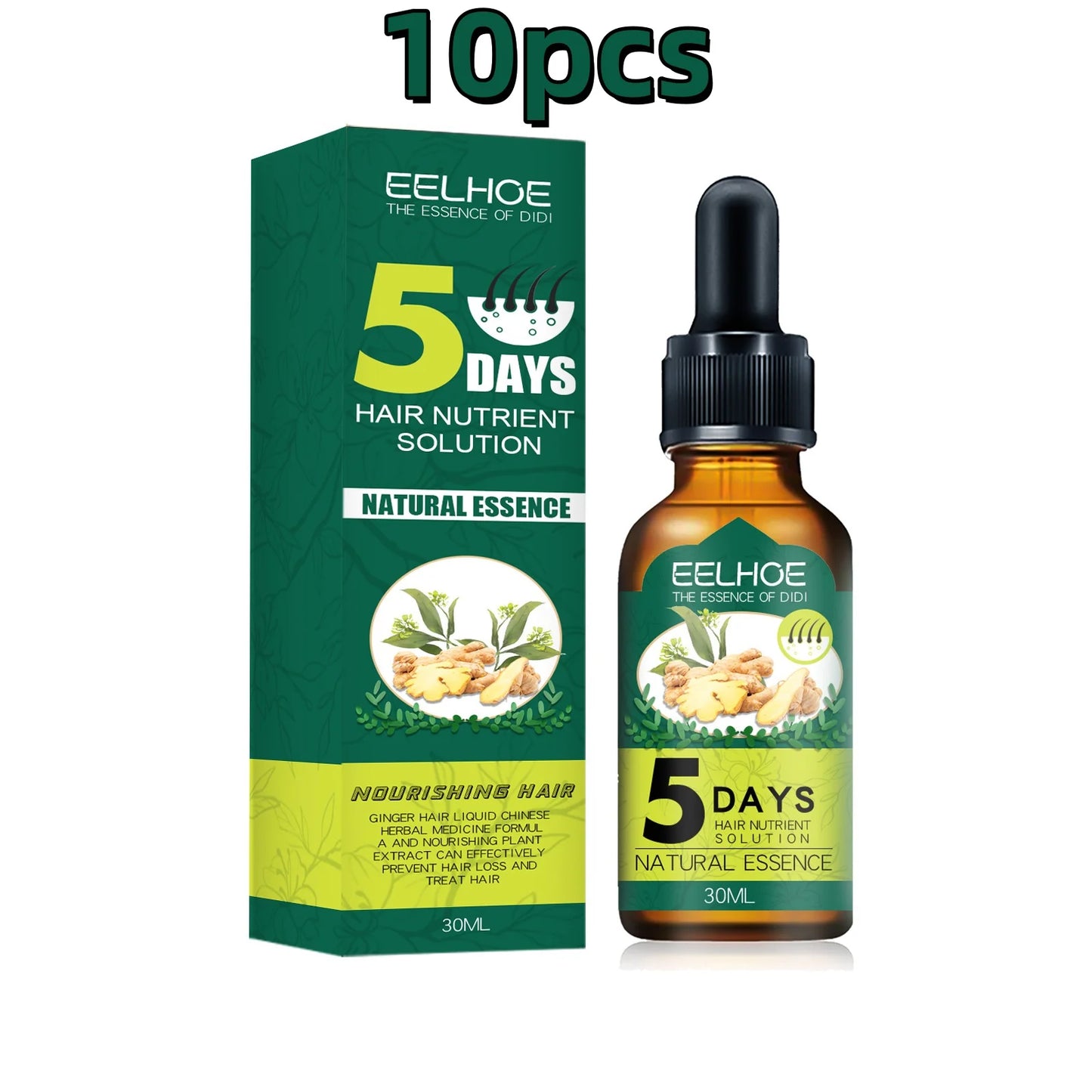 Eelhoe Ginger Hair Care Essential Oil For Frizz Repair