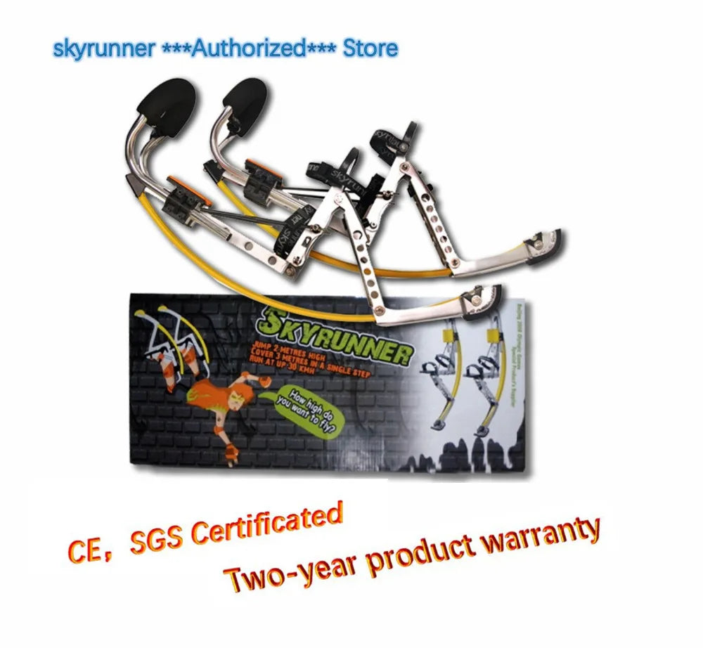 Skyrunner Jump Stilts Flying Shoes for Height and Speed