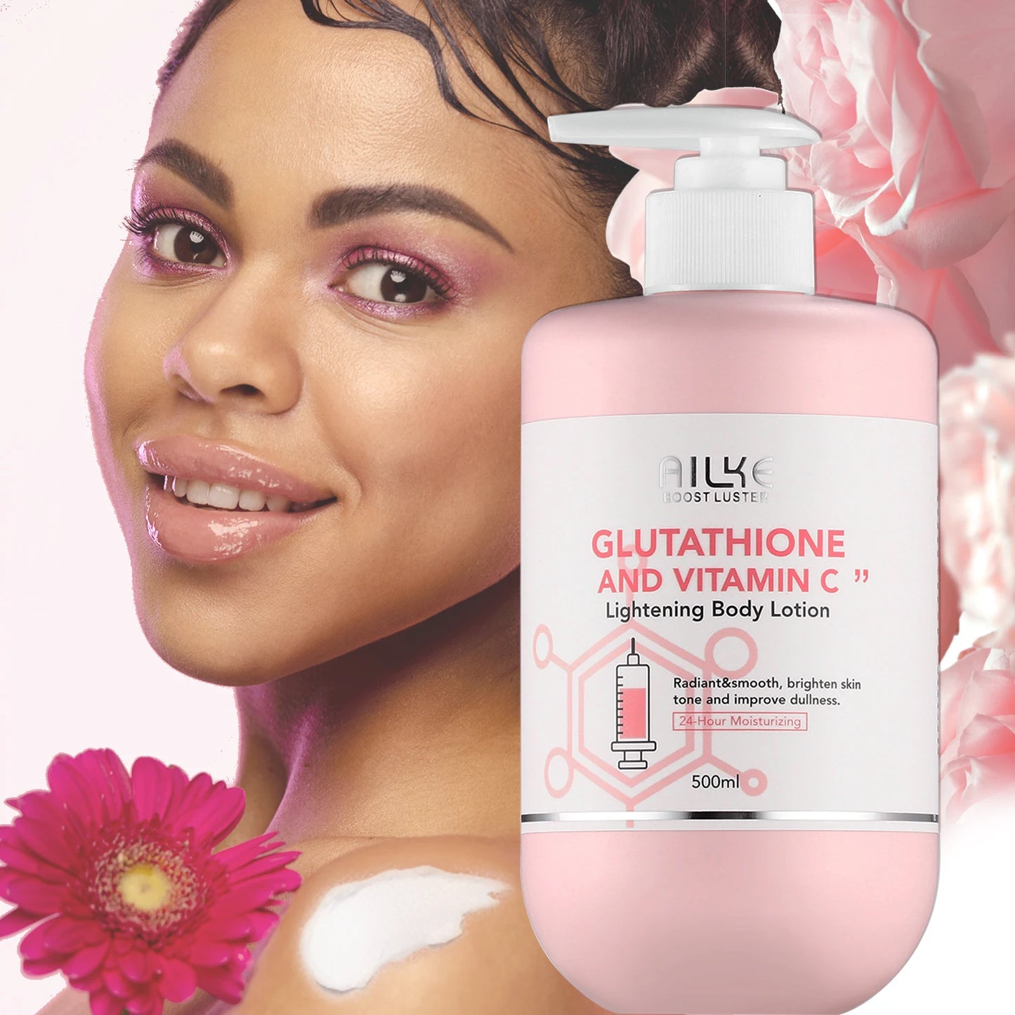 AILKE Vitamin C And Glutathione Brightening Body Lotion