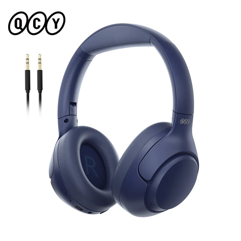 QCY H3 Wireless Headphones With Active Noise Cancellation Bluetooth 5.4