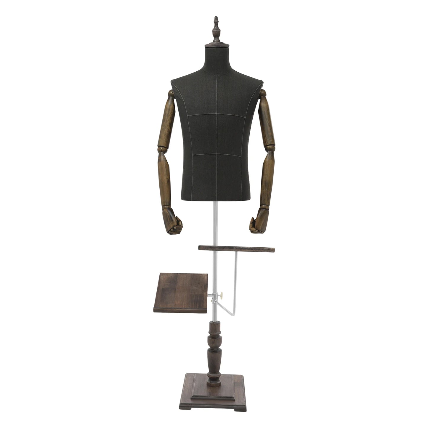 Male Adjustable Dress Form Torso For Clothing Retail Display