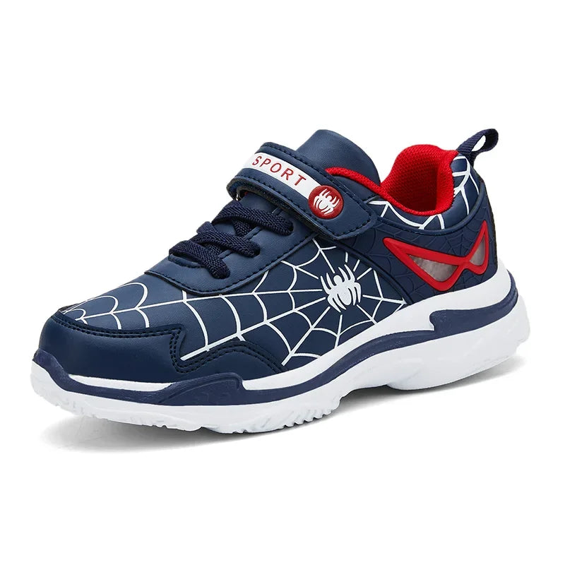 Breathable PU Leather Boys Casual Sports Sneakers For Kids