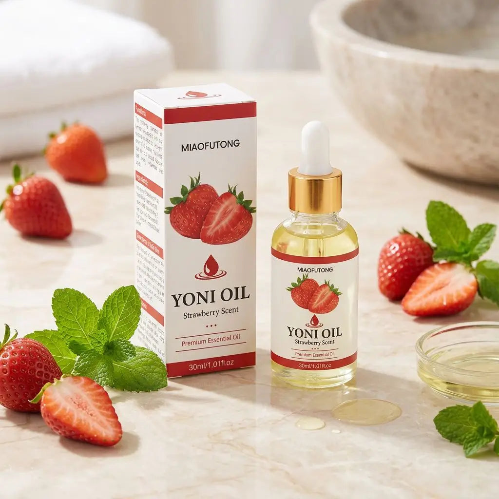 Private Care Intimate Oil Strawberry Fragrance For Daily Hydration