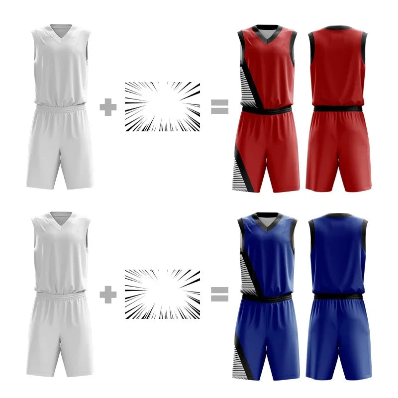 Jianfei Personalized Reversible Basketball Jersey Training Uniform