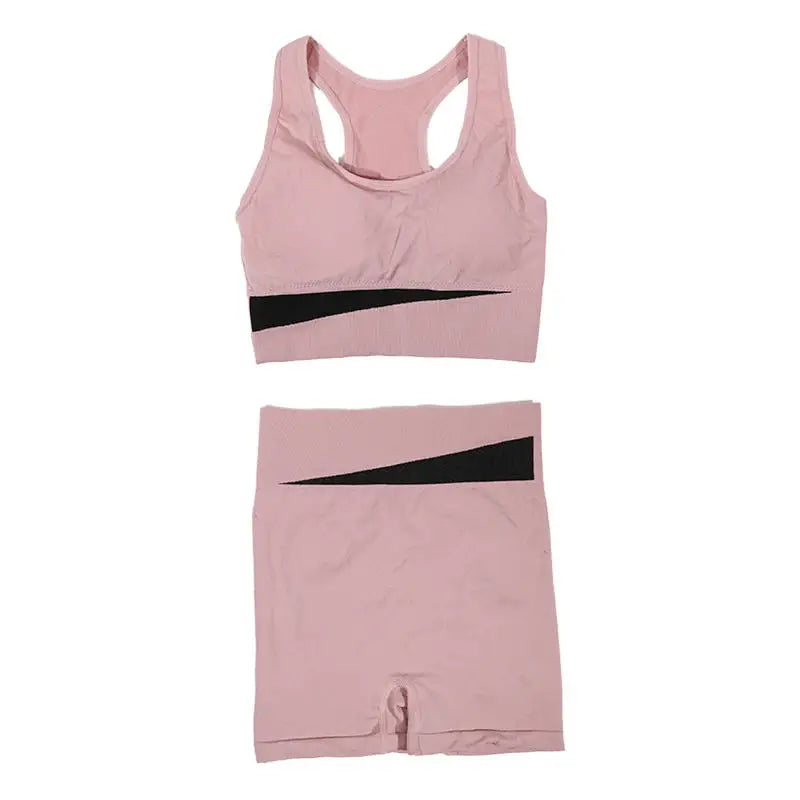 Women Yoga Suit Set High Waist Hip Lift Running Wear