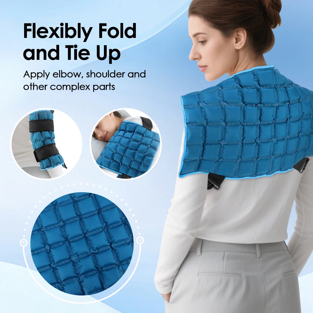 Hailicare Ice Pack for Back Relief Reusable Cold Wrap