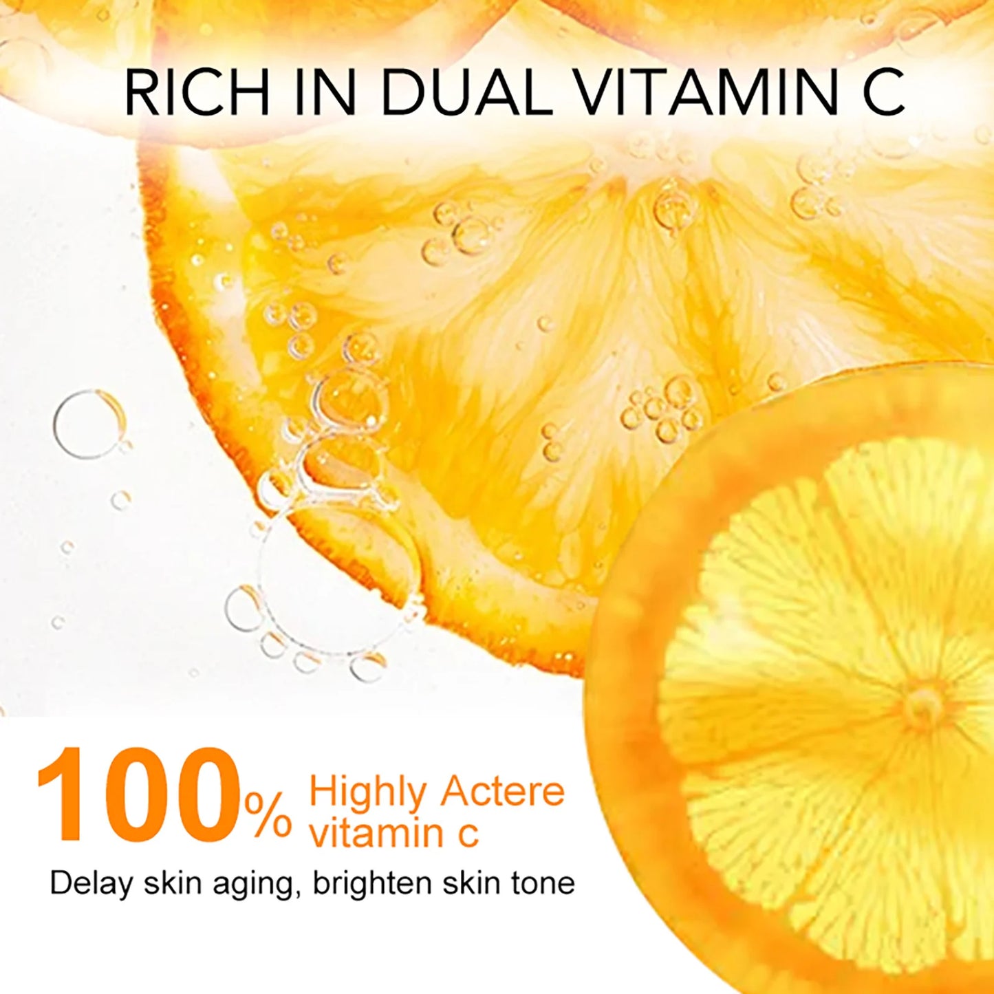 AILKE Vitamin C E Brightening Face Serum Dark Spots Reduction