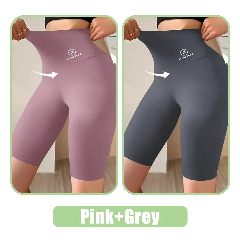 Women's Yoga Shorts High Waist Push Up Gym Fitness