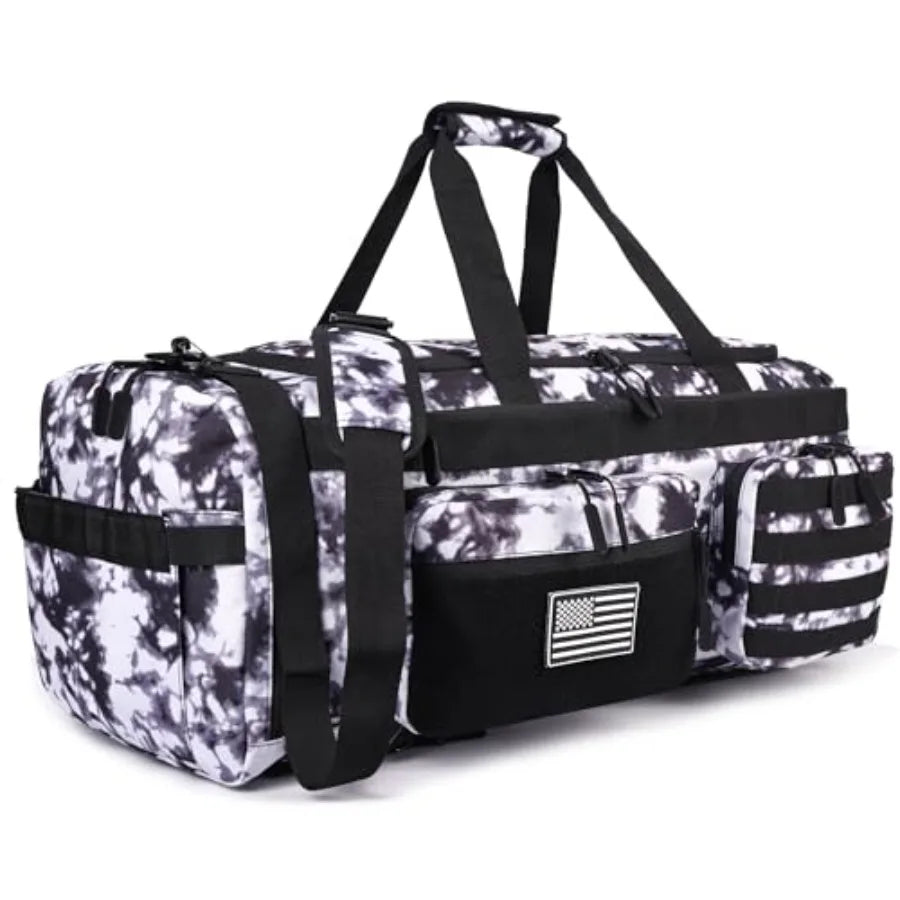 Tactical Duffle Bag Three In One Gym Backpack MOLLE