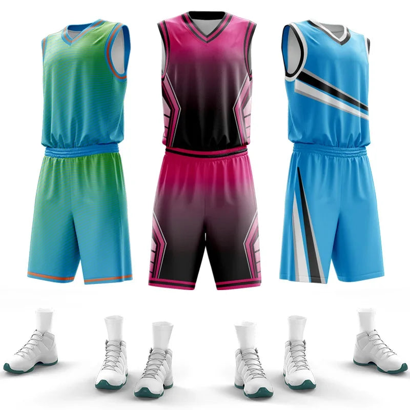 Jianfei Personalized Reversible Basketball Jersey Training Uniform