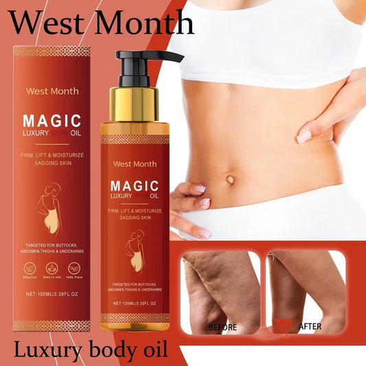 West Month Firming Body Oil for Glowing, Hydrated Skin