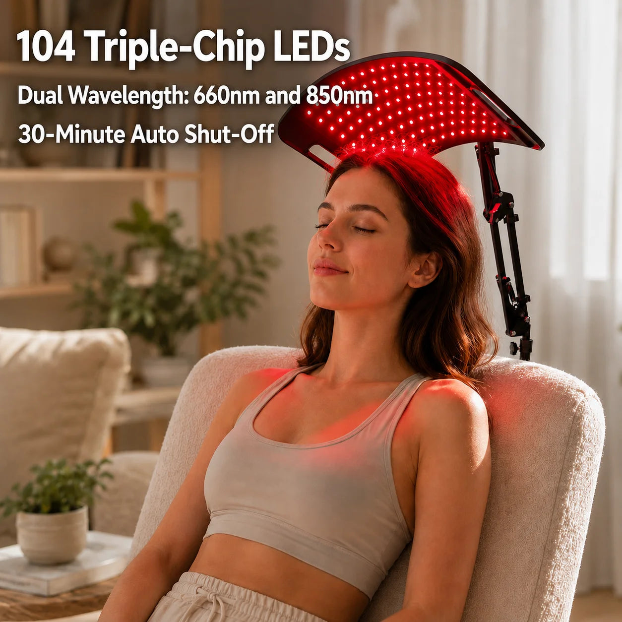 Red Light Therapy Panel 660nm 850nm For Face And Body
