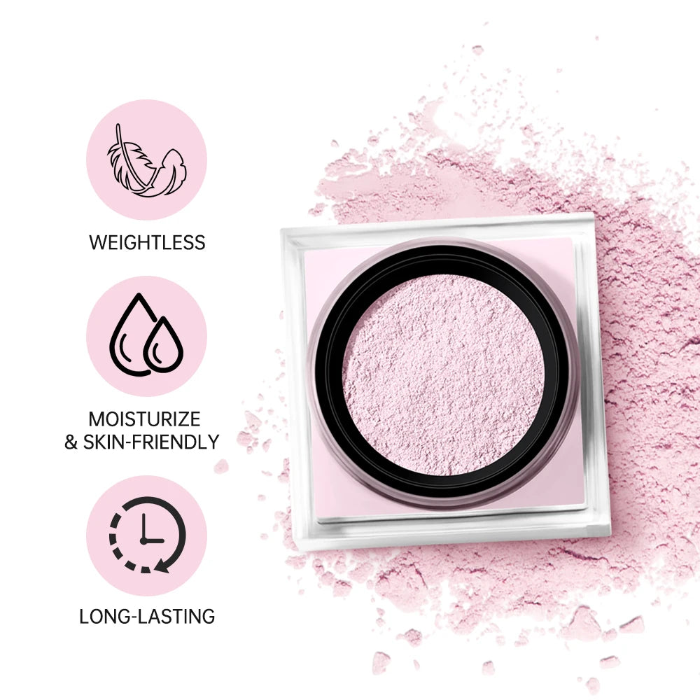 Ibcccndc Loose Baking Setting Powder Matte Finish Oil Control Long Lasting