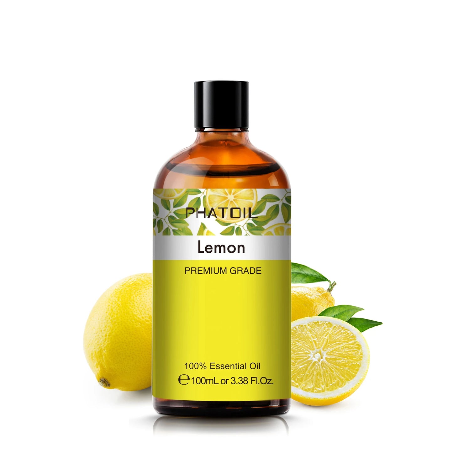 PHATOIL Pure Natural Essential Oils Set Rose Orange Lemon Lavender