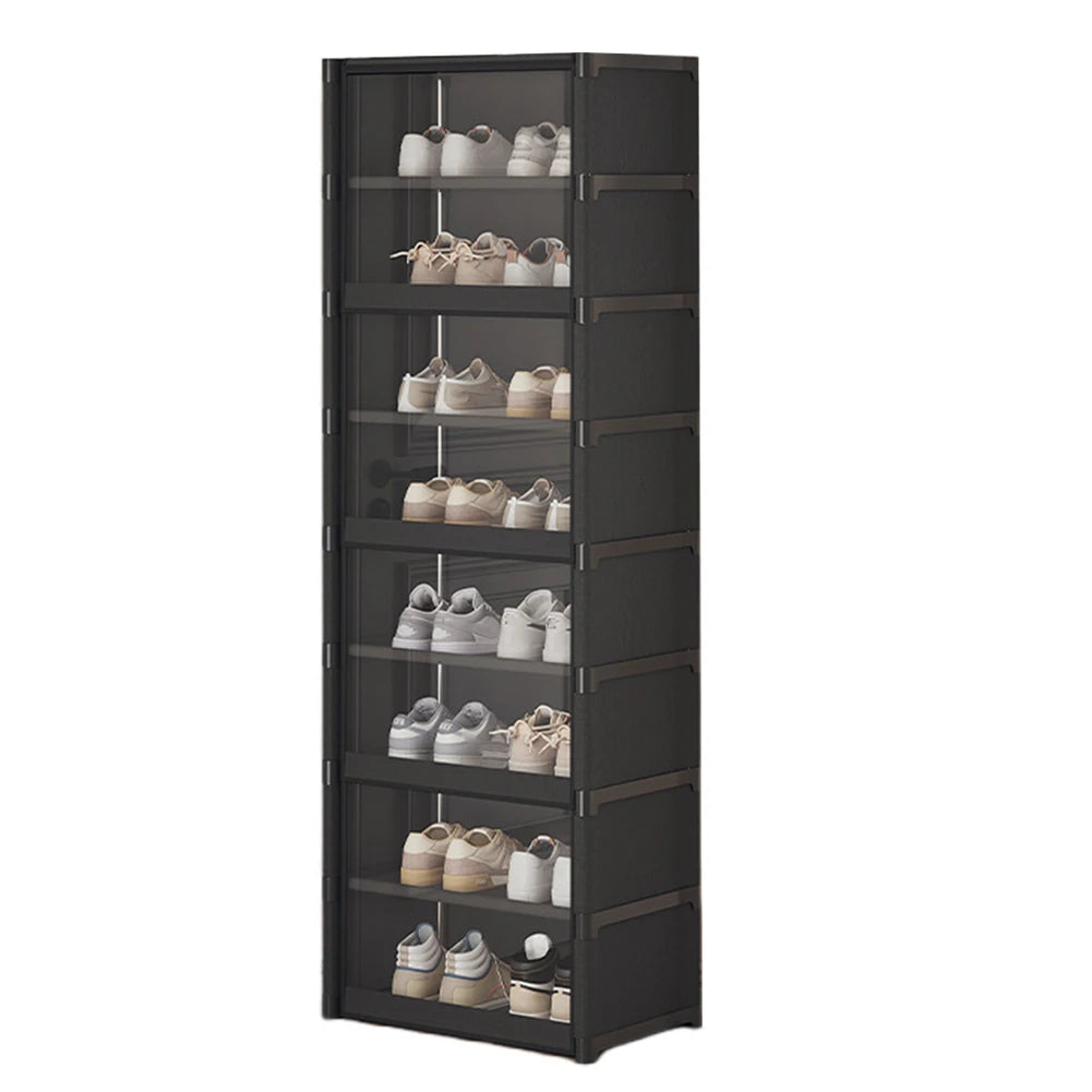 Atuotin 9 Tier Shoe Rack Organizer Holds 18 Pairs Narrow Shoes Cabinet
