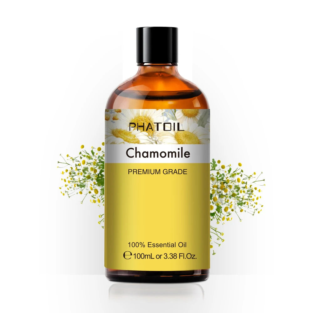 PHATOIL Pure Natural Essential Oils Set Rose Orange Lemon Lavender
