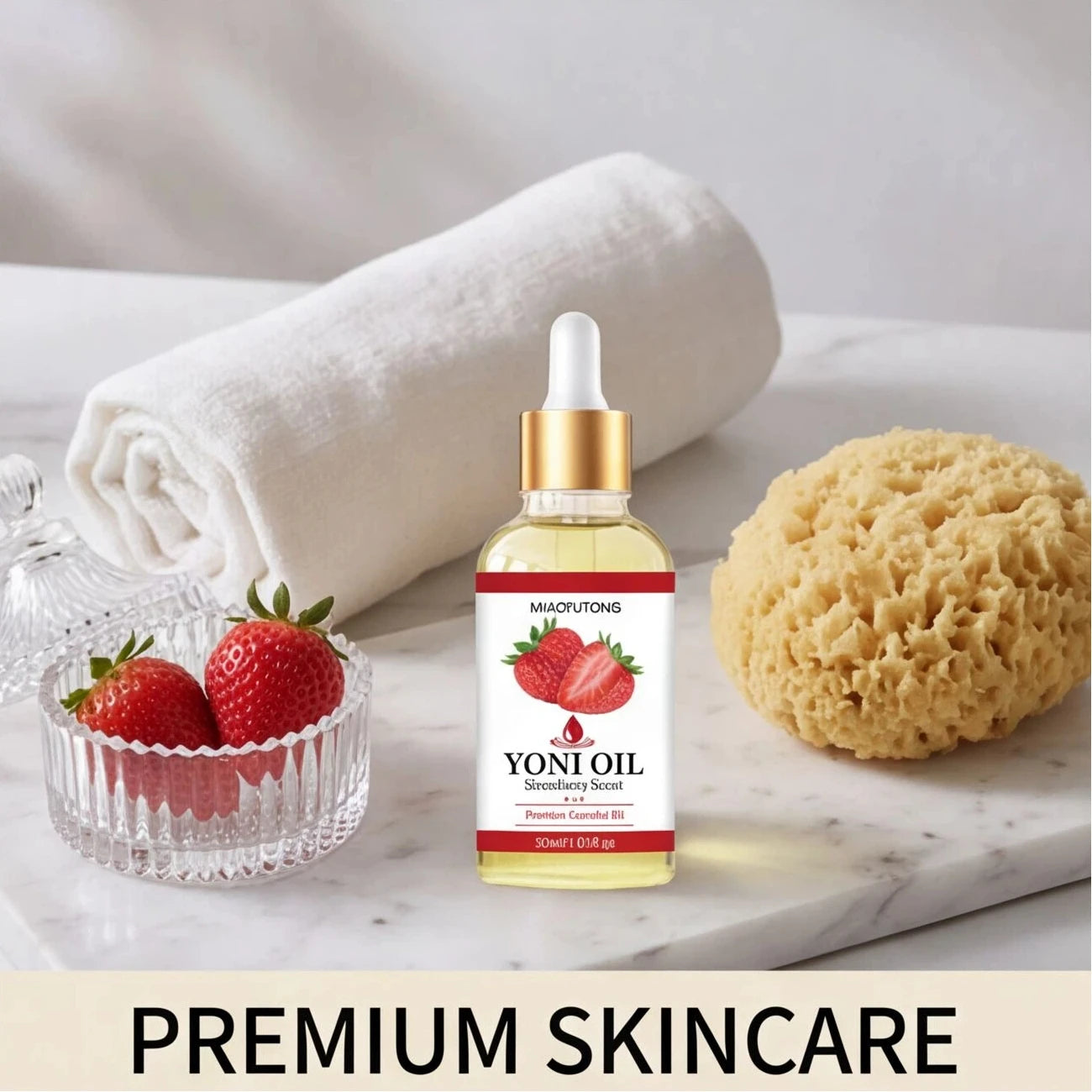 Private Care Intimate Oil Strawberry Fragrance For Daily Hydration