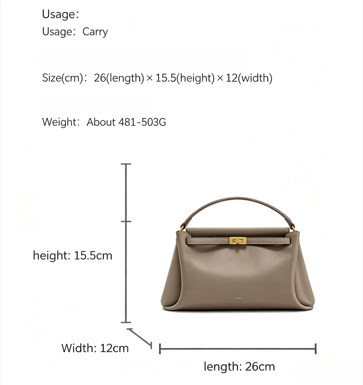 JW PEI Carmen Women's Crossbody Bag With Elegant Top Handle