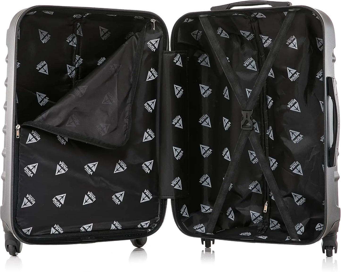 Luggage With Spinner Wheels Durable Lightweight Hardshell Suitcase