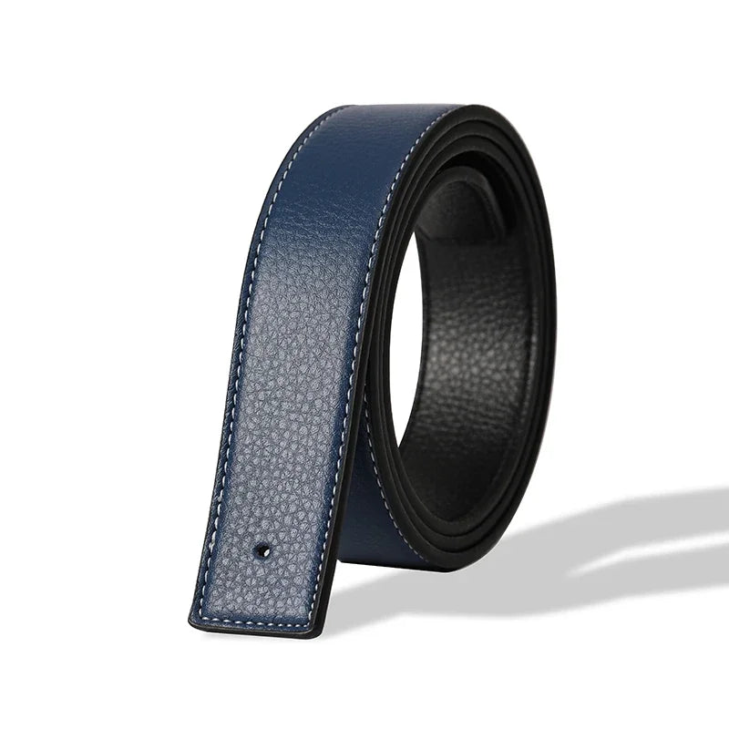 PU Leather No Buckle Belt Casual Style For Everyday Wear