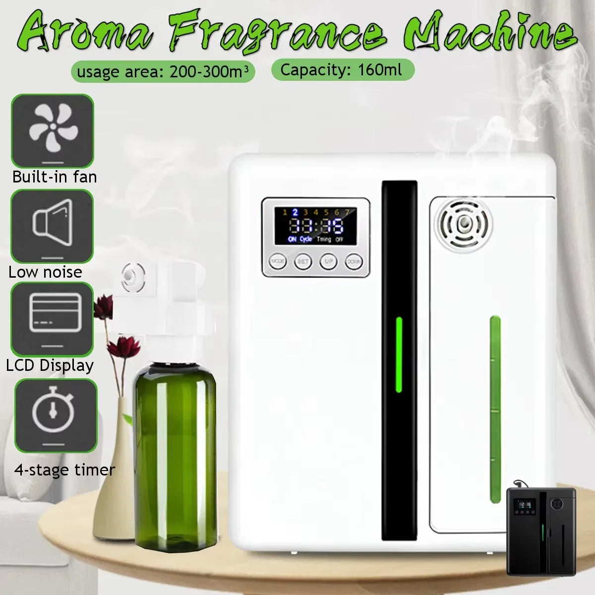 NAMSTE Bluetooth Aroma Diffuser For Home Air Freshening