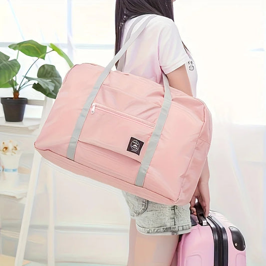 Foldable Travel Duffel Bag Carry On For Women Large Capacity