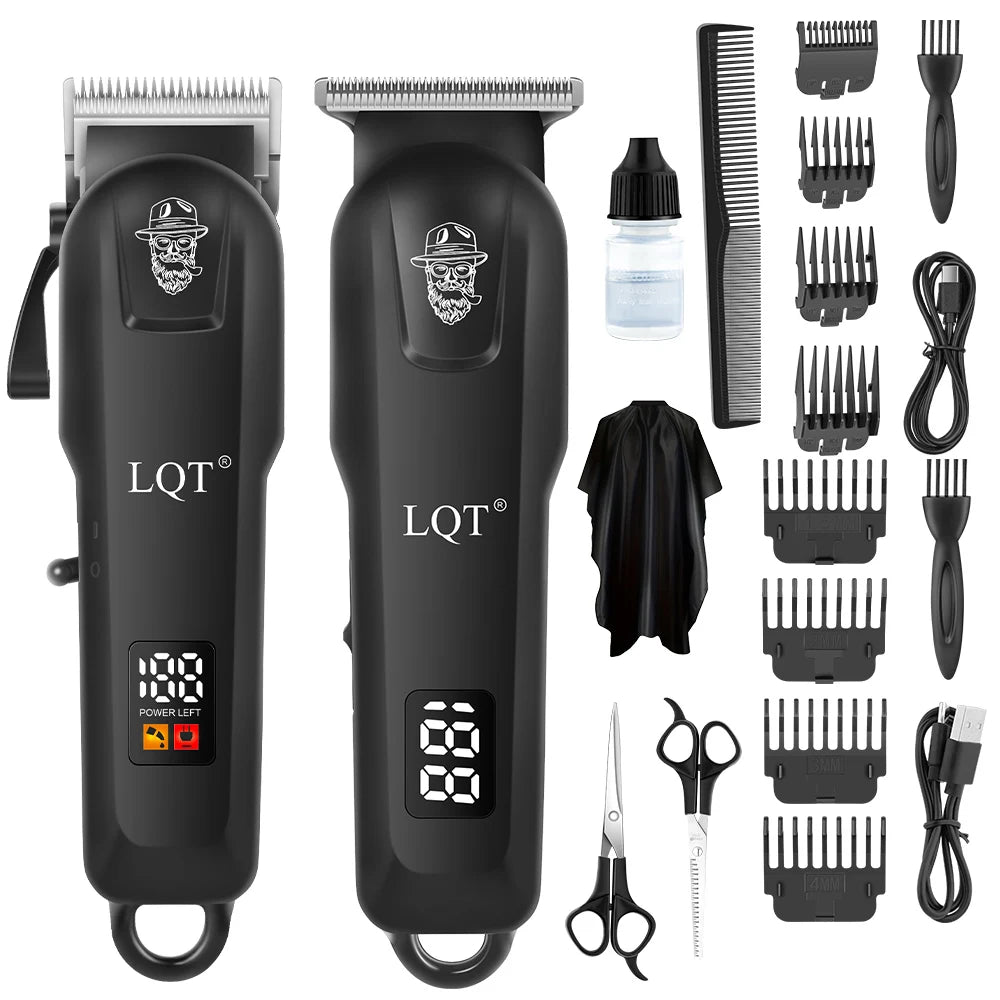 LQT Professional Cordless Hair Clipper And Beard Trimmer Kit