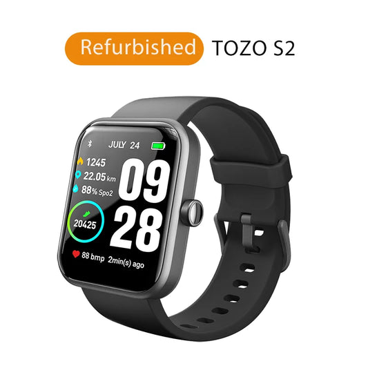 Tozo S2 Smartwatch With Alexa And Waterproof Fitness Tracking