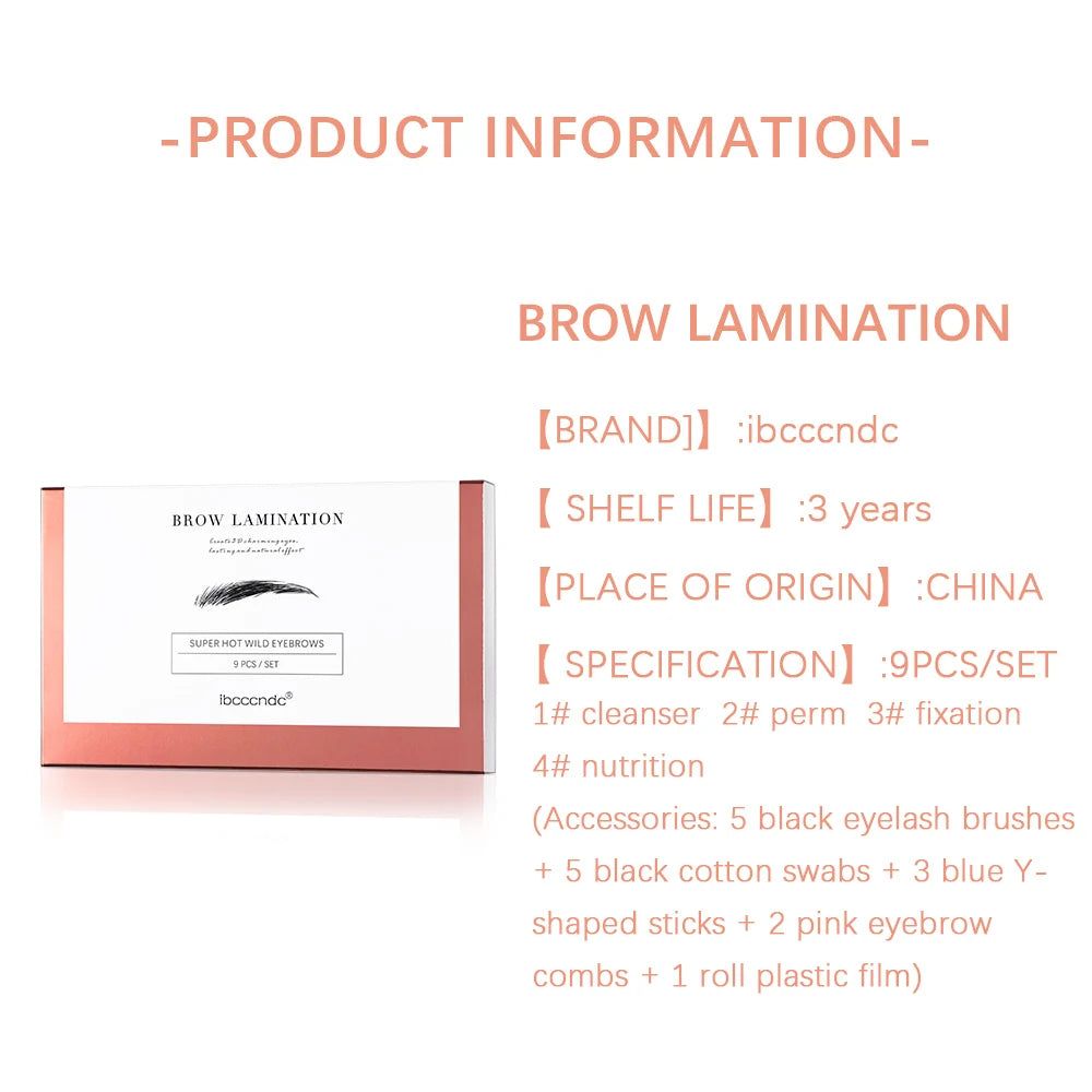 Lakerain Brow Lift Lamination Kit For Professional Eyebrow Lifting