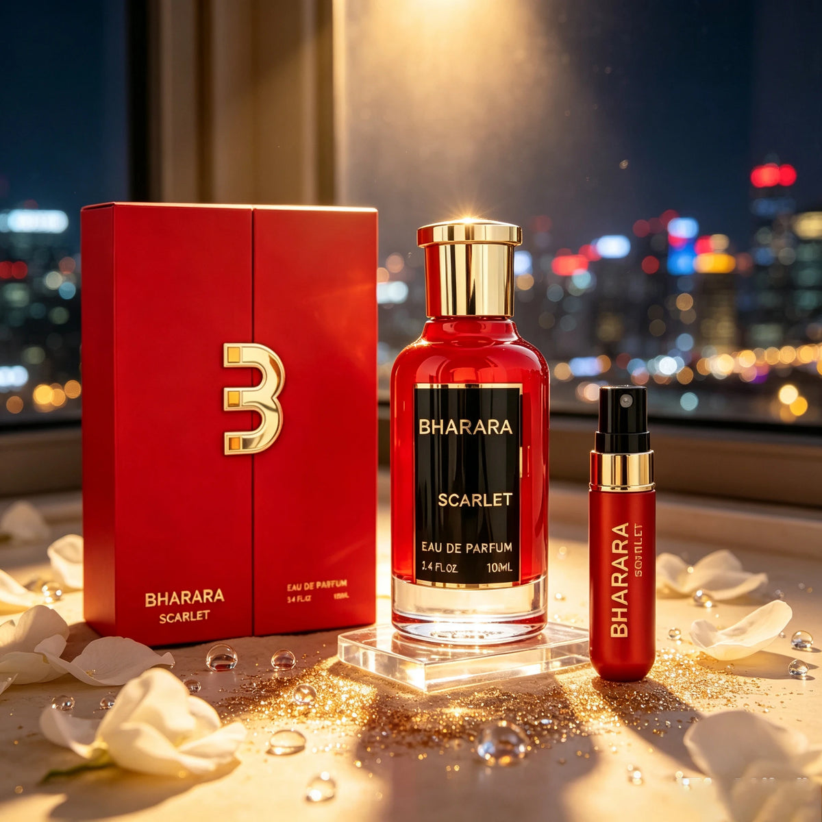 Al Haramain Scarlet Red Unisex Fruity Fragrance Gift Set