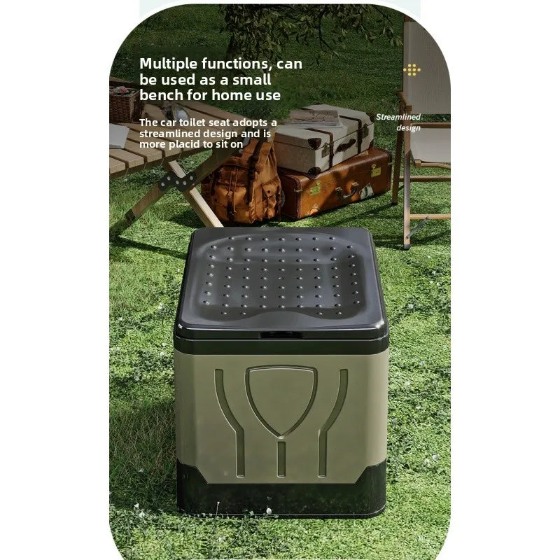 Portable Folding Adult Toilet For Camping And Travel